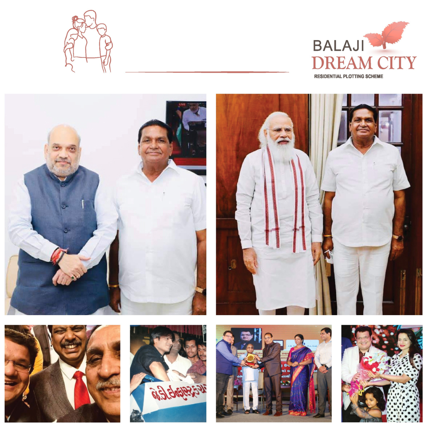 JD Infraspace Leadership with National Dignitaries