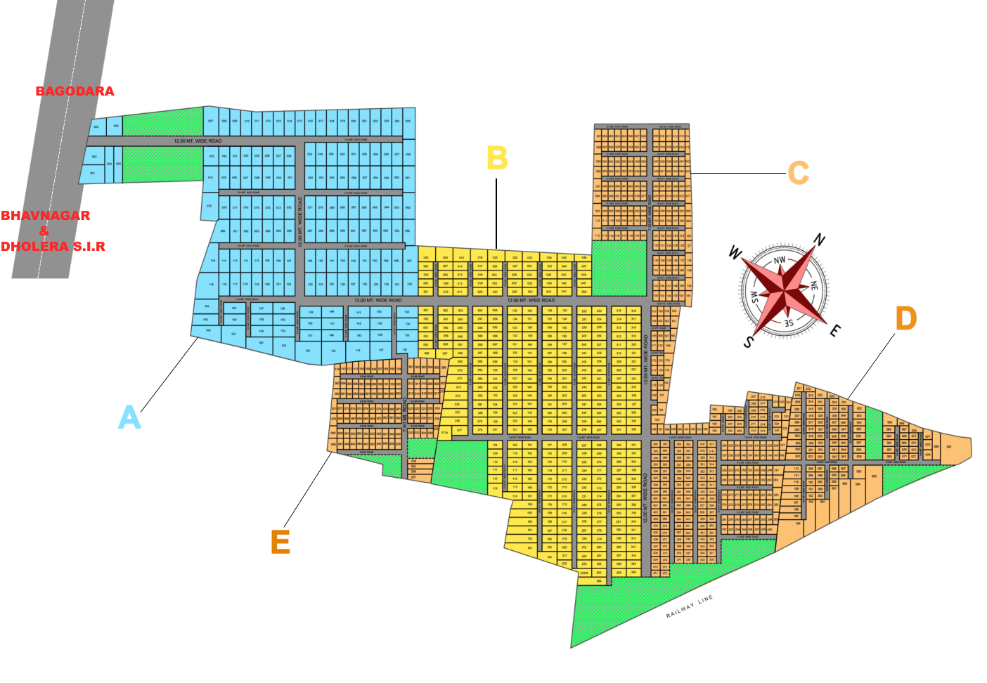 Balaji Dream City Layout Plan